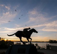 Black Caviar Statue