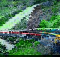 Full-Day Tour with Kuranda Scenic Railway Skyrail Rainforest Cableway and Hartley's Crocodile Adventures from Cairns