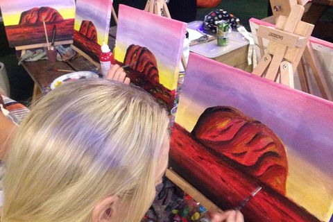 Tuesday 2 For 1 Paint And Sip Art Sessions - Hotels Melbourne 4