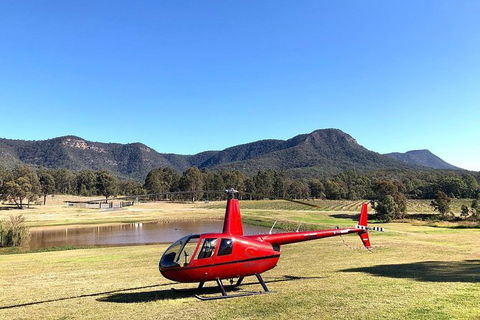 Private Helicopter Flight To Hunter Valley With A La Carte Lunch - For 2 - Hotels Melbourne 1