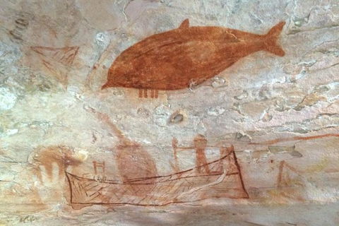 Groote Eylandt Tour: Hanging Rock Cave Paintings - Hotels Melbourne 3