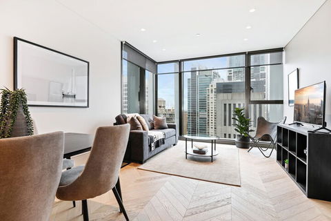 Brand New Ultra Modern CBD View - Hotels Melbourne 1