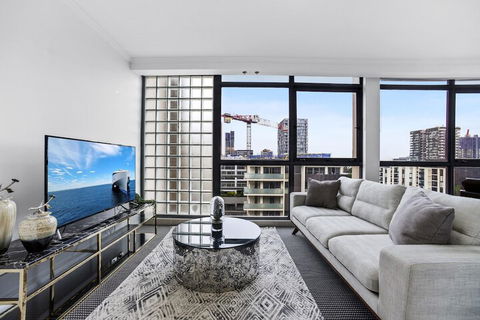 Stylish & Spacious Apt With Double Living Room - Hotels Melbourne 7