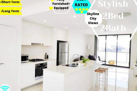 Stunning Liverpool 2Bed 2Bath Apartment With Breathtaking Views! 1 Month Stays Available - Hotels Melbourne 0