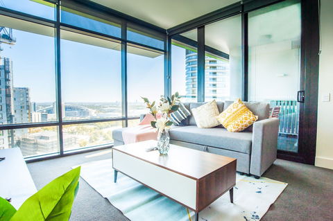 Luxury 2bed2bath APT @opaltower +view - Hotels Melbourne 4