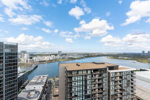 Japanese Style Waterfront Apt Wt Rooftop Pool - Hotels Melbourne 6