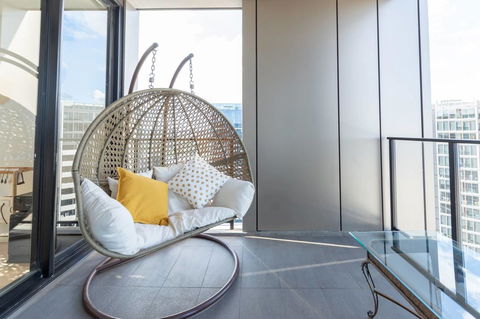 Japanese Style Waterfront Apt Wt Rooftop Pool - Hotels Melbourne 14
