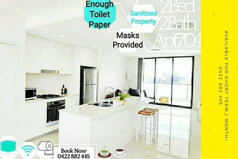 Stylish Liverpool 2Bed 2Bath Apartment -Skyline Views! -Masks Provided - Hotels Melbourne 0