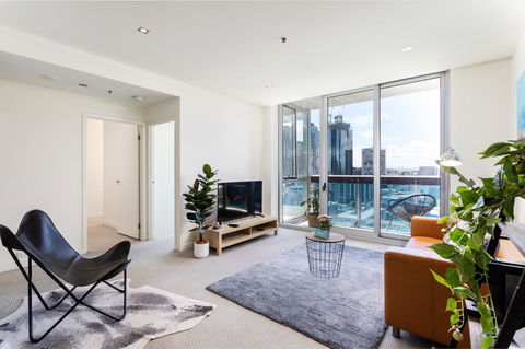 La Maison - Great View, Free Parking, Pool, Gym, Perfectly Located 2BR Apartment - Hotels Melbourne 2