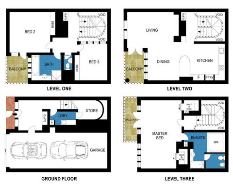 Sophisticated Modern 3 Bed Home In Foodie Paradise - Hotels Melbourne 15