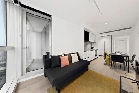 A Comfy Apt Next To Southern Cross FREE Parking - Hotels Melbourne 4