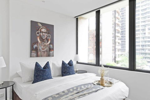 A Cozy 2BR Apt Opposite Southern Cross Station - Hotels Melbourne 0