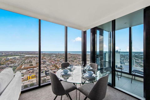 A Lux 2BR Apt With Panoramic Views, FREE Parking - Hotels Melbourne 3