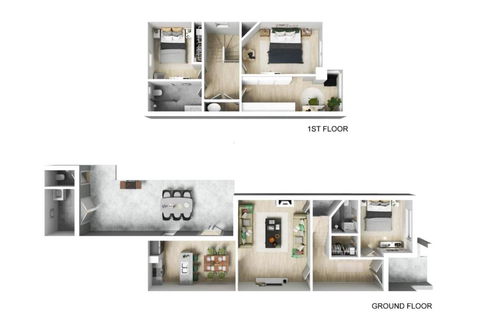 NEWLY RENOVATED LARGE 3.5 BDRM HOUSE! BEST OF MELB - Hotels Melbourne 1