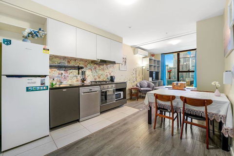 Quiet Tatami-style Apartment On Collins St Near Southern Cross Station - Hotels Melbourne 1