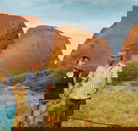 Ayers Rock 4 Tour Combo Complete Uluru Base Walk at Sunrise Valley of the Winds at Sunrise Kata Tjuta Sunset and Uluru Sunset - Hotels Melbourne